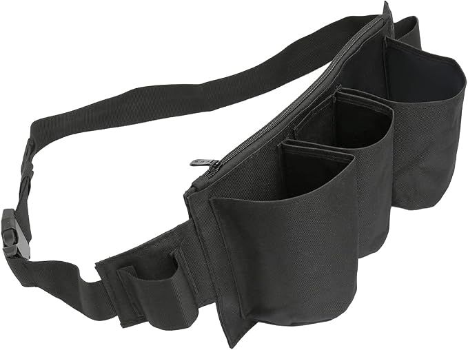 Tool Pouch, Waist Tools Bag Belt, Bottle Holster, Heavy Duty Working Tool Apron for Janitorial, Custodial, Housekeeping, Cleaning