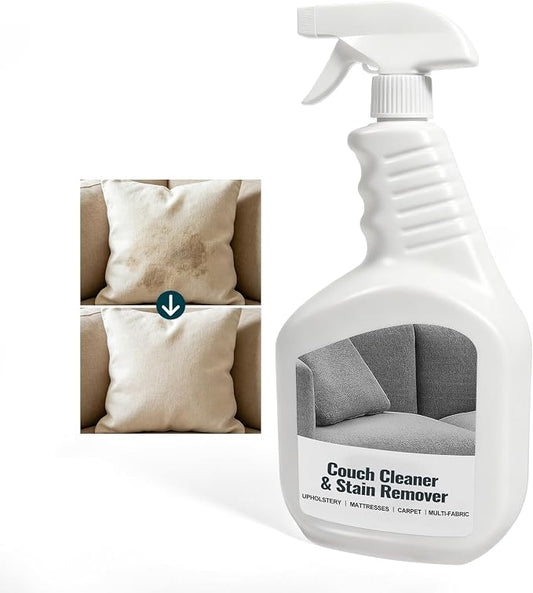 Upholstery Cleaner for Couch Furniture: Strength Multi-Surface Stain Remover Spray for Carpet Spot - Pet-Safe Non-Toxic Quick-Drying for Fabric Sofas Rug Furniture Couches & Car Interiors | for Carpet Spot - Pet-Safe Non-Toxic Quick-Drying for Fabric S...