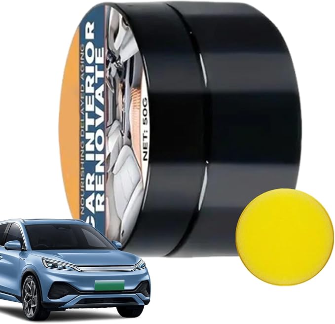 Auto Trim Restorer Car Interior Care Protection Repair Leather Seat | Car Upholstery Polishing Compound Gentle Dashboard Steering Wheel for Vehicle Detailers Trucks Sedans SUVs RVs