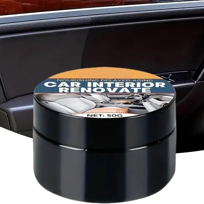 Car Trim Restorer Gentle Car Interior Care Repair Protection | Car Upholstery Polishing Compound Gentle Dashboard Steering Wheel for Vehicle Detailers Trucks Sedans SUVs RVs