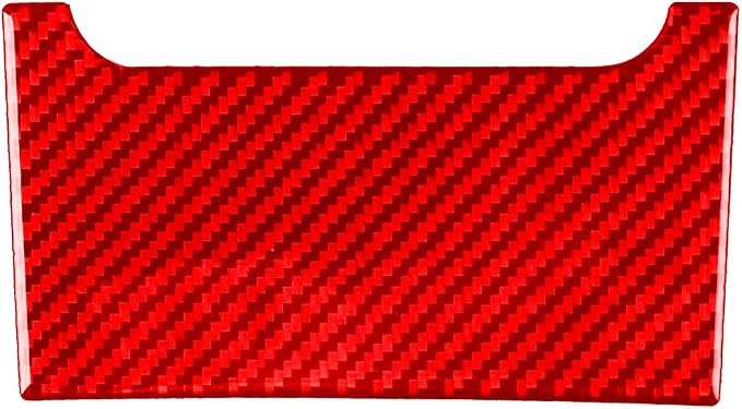 Real Carbon Fiber Trim for Toyota Camry Accessories | for 2012 2013 2014 Center Armrest Storage Box Decoration Panel Interior Thick Overlay Decal