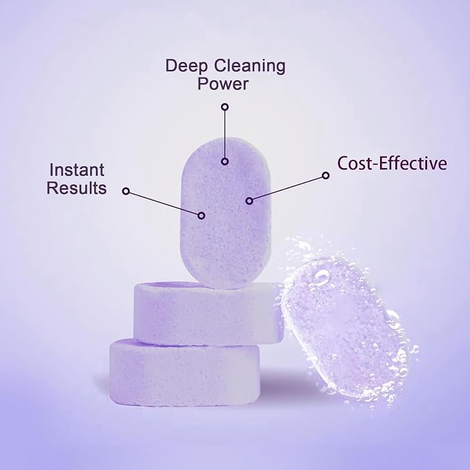 Clean Spray Cleaner for Ovens, All-Purpose Cleaning Spray, Multi-Surface Cleaner for Households, Instant Stain Removal (1 Bottle+18 Pcs Concentrated Cleaning Tablets)
