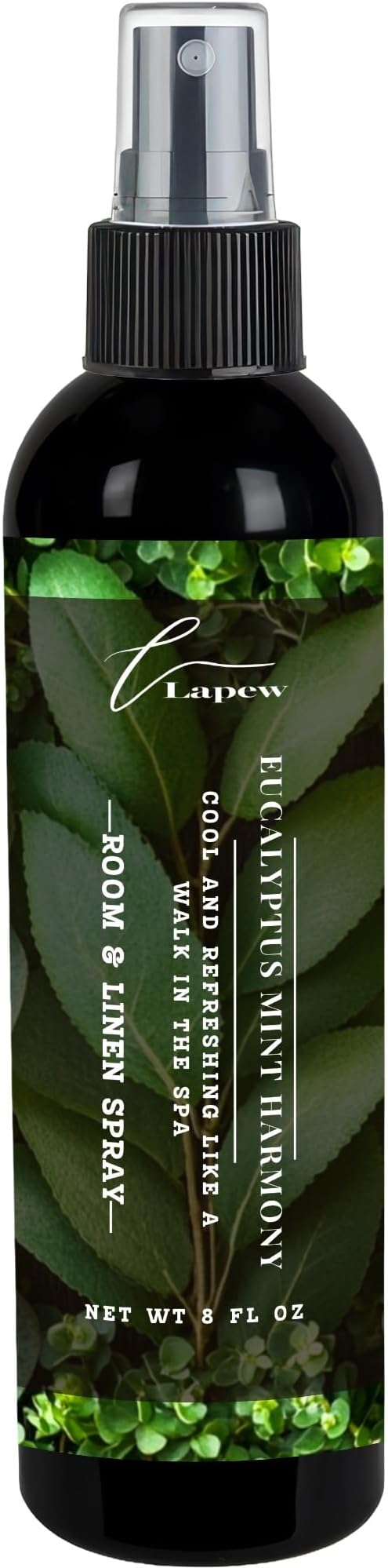 Lapew Room & Linen Spray | Fragrance Mist for Home, Car & Office | Fabric & Air Freshener | Neutralizing Mist | Made in USA | Eucalyptus Mint Harmony