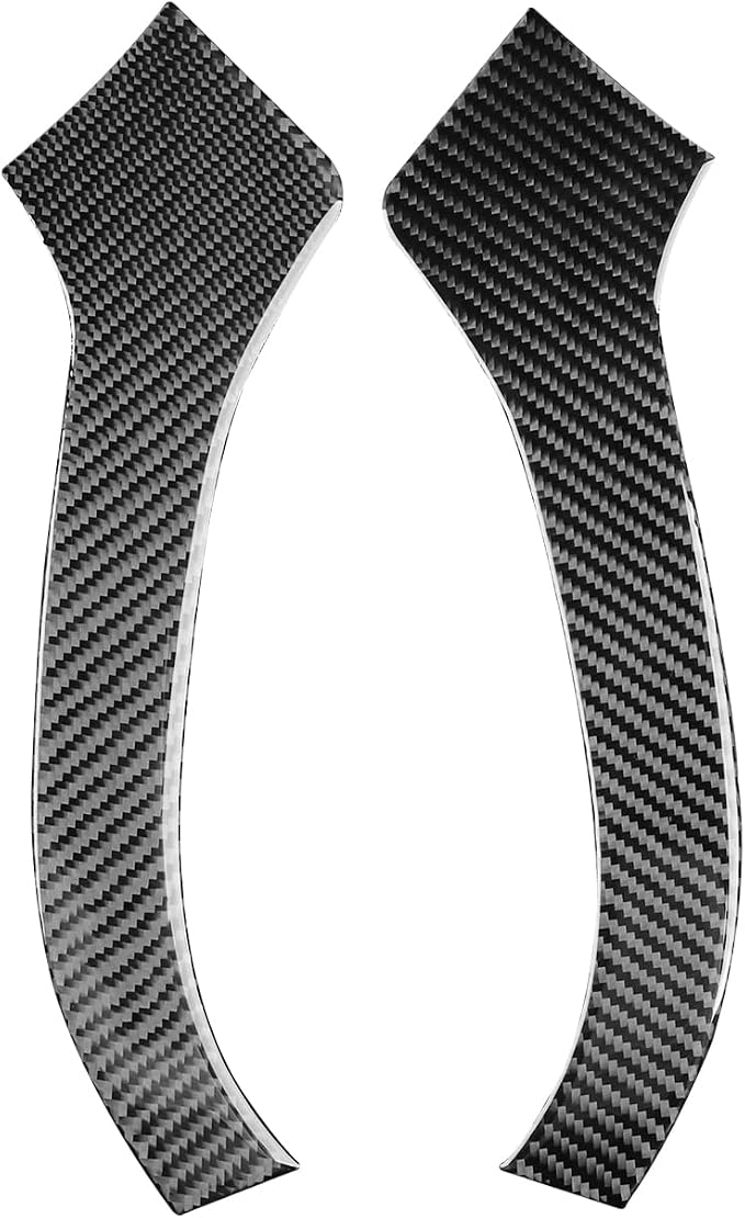 Real Carbon Fiber Trim for Honda Accord Accessories | for 2003 2004 2005 2006 2007，Central Console Panel Side Cover，Interior Dash Panel，Thick Overlay Sticker Decal