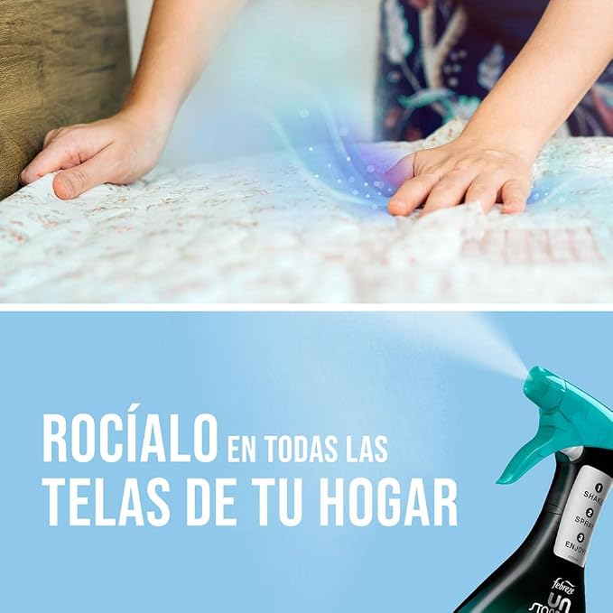 Febreze Unstopables Touch Fabric Spray and Odor Eliminator, Paradise, 27 oz