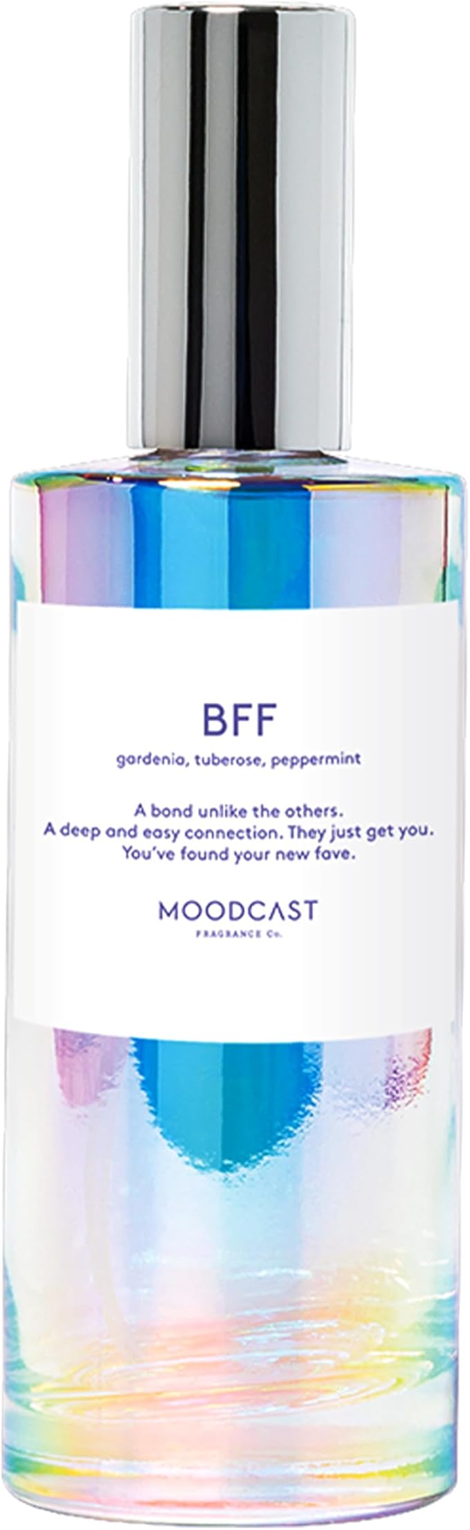 Moodcast BFF Luxury Room and Linen Spray – Air Freshener & Room Spray for Bedding Fabric & Home – Gardenia, Peppermint & Tuberose, Clean Fragrance, Paraben Free, Sulfate Free – 3.4oz