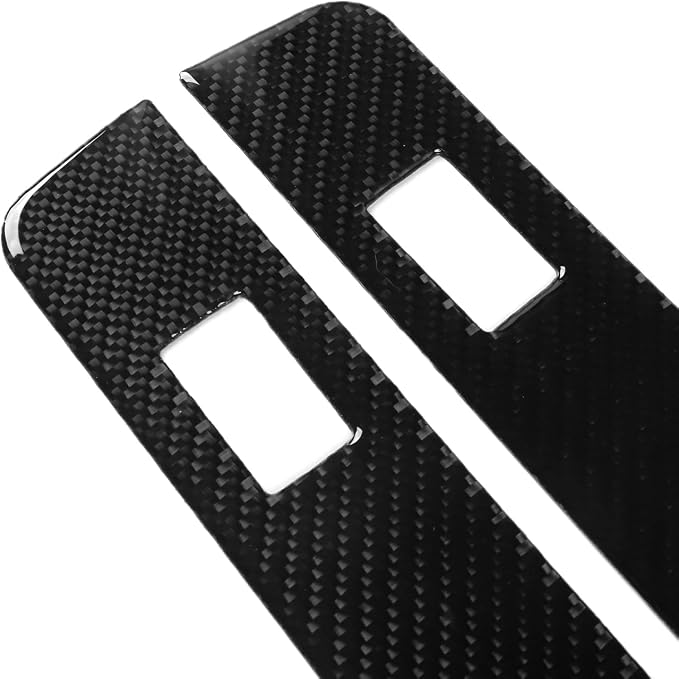 Fit for Ford Expedition 2007-2014 Accessories Window Lift Panel Trim | Real Soft Carbon Fiber, Door Window Lift Control Panel Cover Stickers, Anti-scratch, Interior Cover, Decorations
