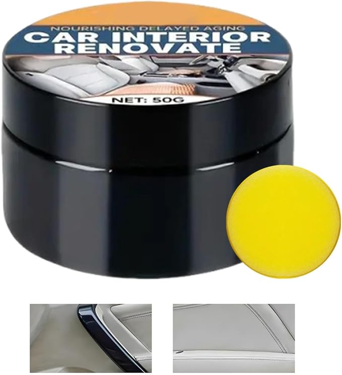 Car Trim Restorer Gentle Car Interior Care Repair Protection | Car Upholstery Polishing Compound Gentle Dashboard Steering Wheel for Vehicle Detailers Trucks Sedans SUVs RVs