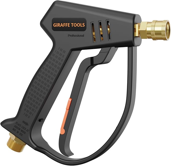 Giraffe Tools Pressure Washer Short Gun for Car Wash
