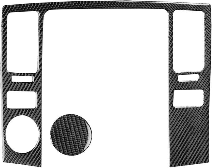 Carbon Fiber Air Vent Stickers Fit for Toyota 4Runner(N210) 2003-2009 | for 4 Runner SR5/Sport Edition/Limited | Accessories | Center Console Air Vent Trim | Anti-scratch | Thick