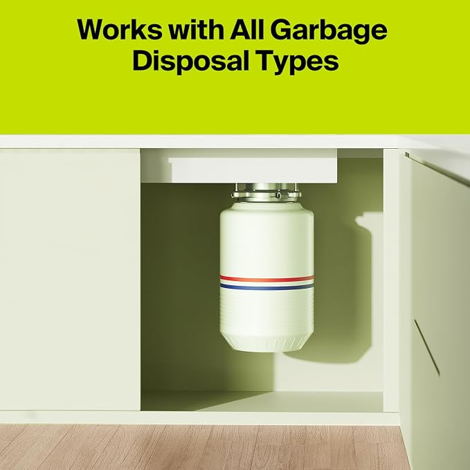Garbage Disposal Cleaner and Deodorizer Tablets, 24 Pack, Foaming Kitchen Sink Drain Cleaner, Peach Scent, Helps Maintain a Clean Disposal