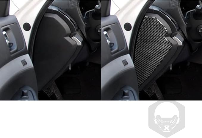 Real Carbon Fiber Trim for Infiniti Accessories | for G37 2008 2009 G35 2007 2008 Side Dash Panel Cover Interior Thick Overlay Decal - A