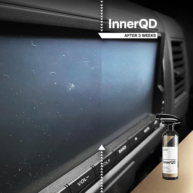 CARPRO InnerQD Car Interior Quick Detailer, Antistatic, Clean Fingerprints, Dust and Inhibit Electrostatic Adhesion of Dust - 1 Liter (34 fl oz)