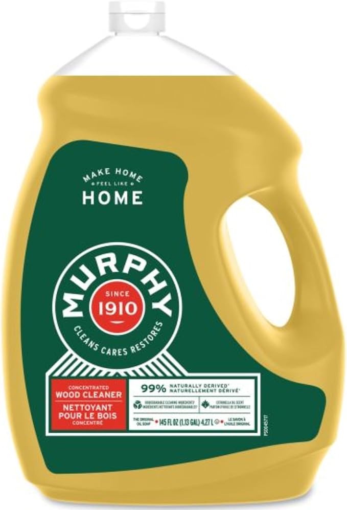 Murphy 145oz Oil Soap Wood Floor Cleaner Oil Soap Wood Cleaner 1.1 Gallon (827732) | 827732