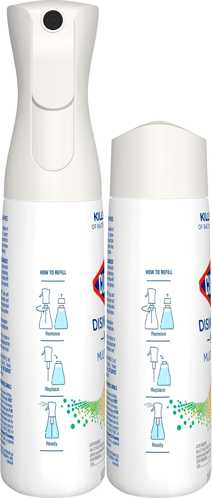 Clorox Disinfecting Mist Sanitizing And Disinfectant Spray, 16 Oz, Lemon And Orange Blossom