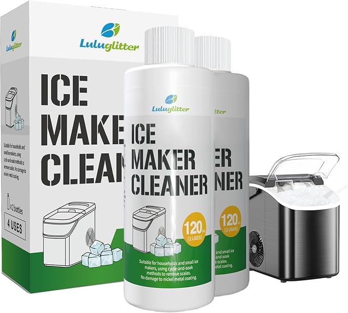 Ice Maker Cleaner Countertop 4 Use lce Machine Cleaner Descaler Universal | Powerful descaling,Restores efficiency,Ice maker cleaner,effective cleaning solution