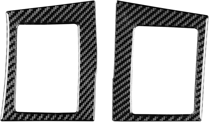Decals Fit for Cadillac Escalade ESV 2007-2014 / EXT Hybrid 2009-2013 | Real Carbon Fiber | Accessories | Trim Central Console Air Vent Surround | Self-adhesive | Thick Overlay