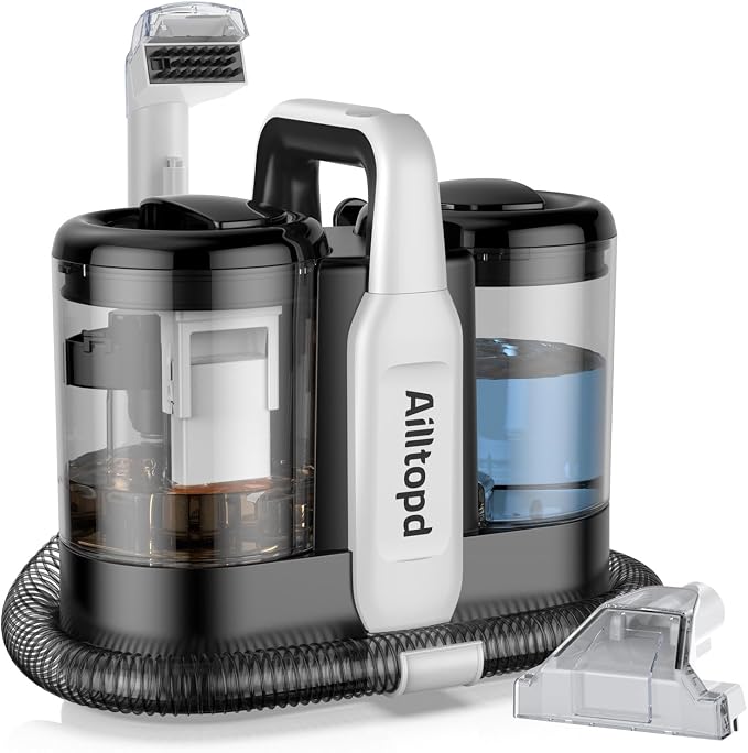 Ailltopd Portable Carpet and Upholstery Cleaner