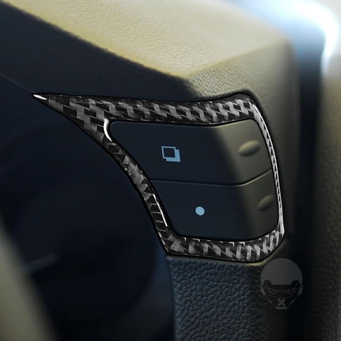 Real Carbon Fiber Trim for Infiniti Accessories | for G35 G37 G25 Q60 Q40 2007-2015 X S Sedan Speedometer Dimmer Light Control Interior Thick Overlay Decal