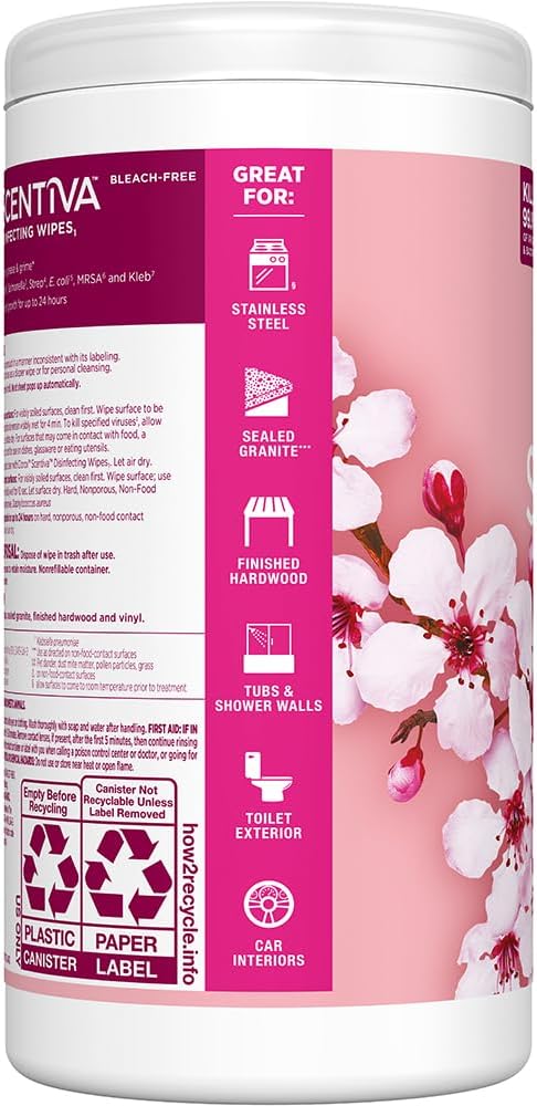 Clorox Scentiva Disinfectant Wipes