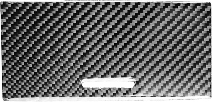 JKYUKU Real Carbon Fiber for Subaru Accessories Center Console Navigator | for Legacy/Outback 2005-2009, Black Center Console Navigator Sticker, Premium Sporty Look, Easy Installation/Removal