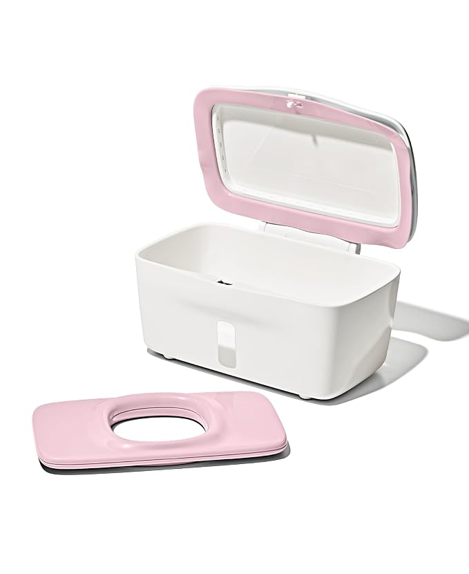 OXO Tot Perfect Pull Wipes Dispenser, Baby Wipe Holder - Blossom
