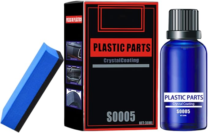 Interior Car Cleaner, Advanced Refurbishing Formula, 30ml, Vehicle Detailing Liquid, Car Seat Cleaner, Protective Coating Layer, for Seats, Armrests, Trim, Wheels, Automotive, Motorcycle, Truck, SUV