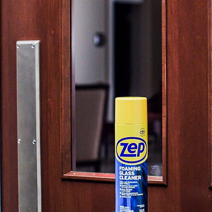 Zep Foaming Glass Cleaner - 19 oz (Case of 12)