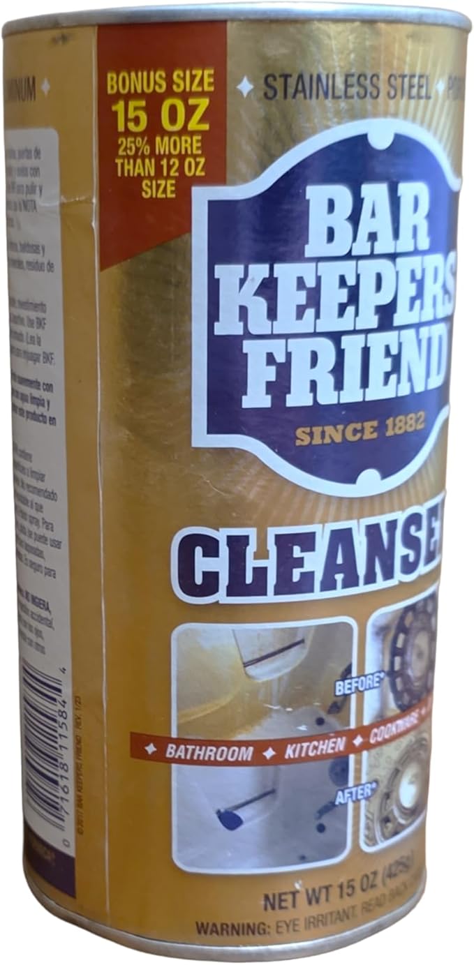 Bar Keepers Friend® Cleanser & Polish: 15 OZ