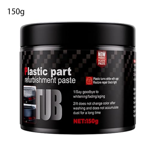 Trim Restorer - Dashboard Restorer | Cars Wax Paste | Car Interior Scratch Remover | Automotive Leather Seat Polish Cream | Long Lasting Car Detailing Polishing Paste for Vehicle Truck Interior Care