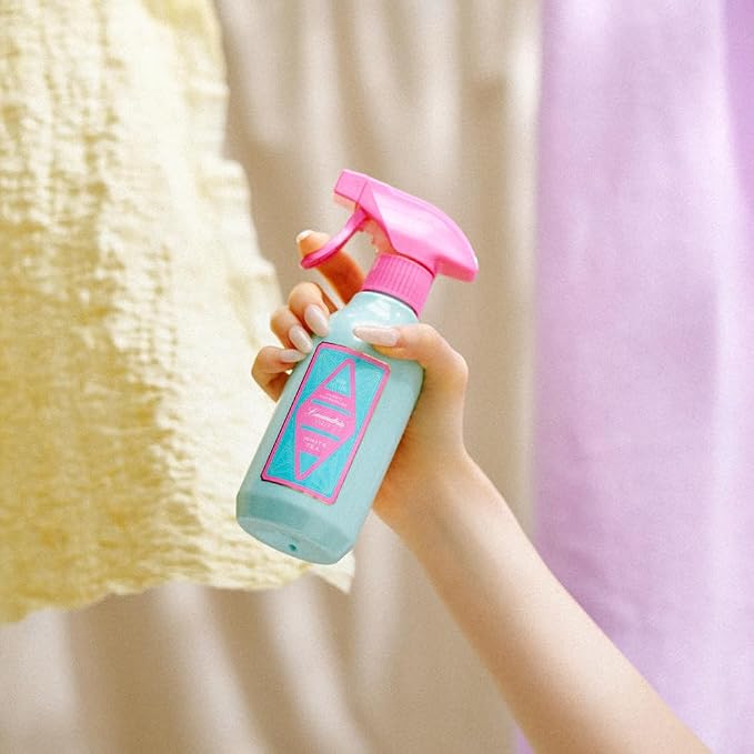 Laundrin Botanical Fabric Refresher Spray - White Tea, 300ml | Pet odor eliminator for home, room essentials fabric spray for mattress, curtain, sofa, carpet, furniture & bedding