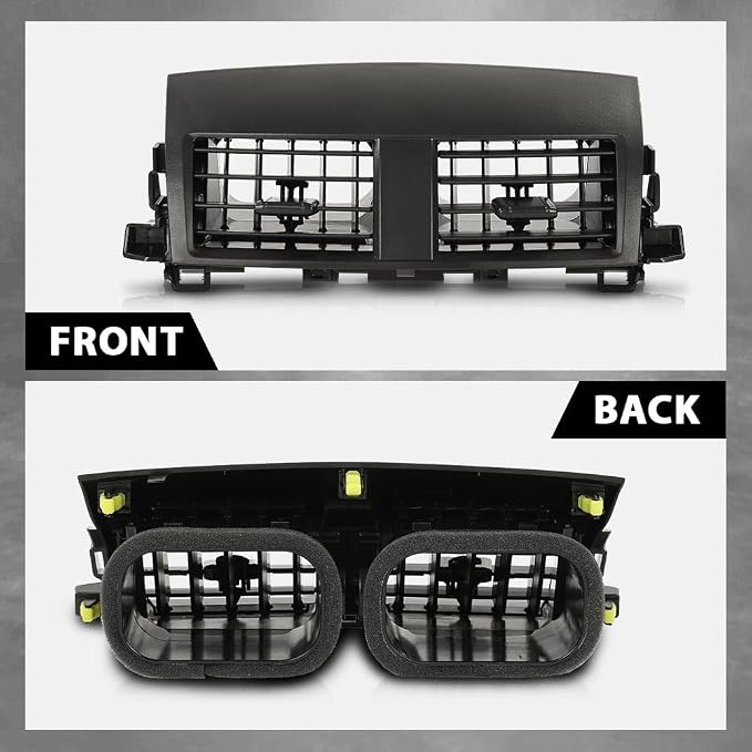 G-PLUS Center AC Air Dash Vents Panel Compatible with Toyota Rav4 2006-2012 55663-42020