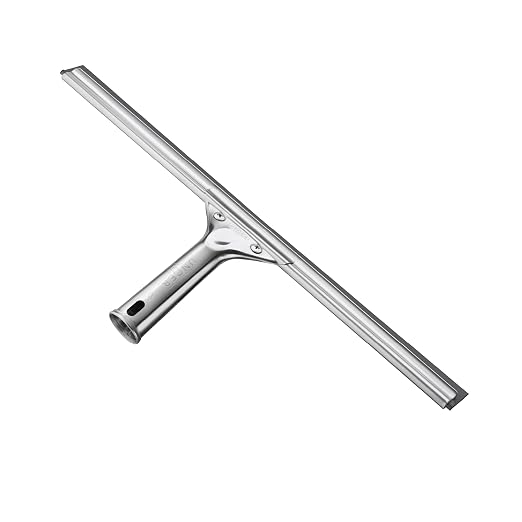 Unger 16" Stainless Steel Window Squeegee, Streak-Free