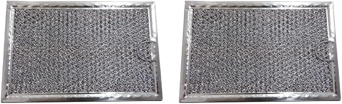 2 Pack Oven Microwave Grease Filter 5 X 7-5/8 X 3/32 for Frigidaire FMV156DCC FMV156DCD FMV156DCE FMV156DCF FMV156DCG FMV156DQA FMV156DQB FMV156DQC FMV156DQD FMV156DQE FMV156DQF
