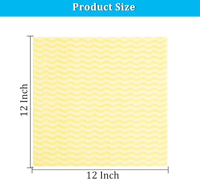 Disposable Dish Cloths Disposable Cleaning Towels, Reusable Wipes Highl Absorbent Quick-Dry Wipes for Kitchen, Bathroom, Household, 50 Sheets