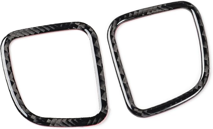 Real Carbon Fiber Trim for Cadillac CTS Accessories | for 2008 2009 2010 2011 2012 2013 Dashboard Air Vent Sticker Interior Thick Overlay Decal