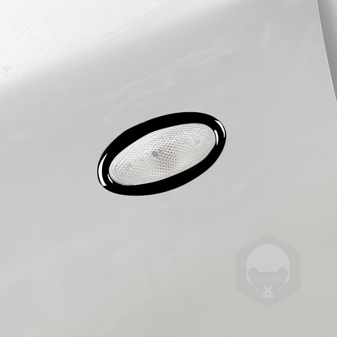 Glossy Bright Piano Black Car Headframe Light Panel Indicator Light Ring Frame Sticker Exterior Trim Compatible with Toyota Corolla 2009 2010 2011 2012 2013 Auto Trim Accessories
