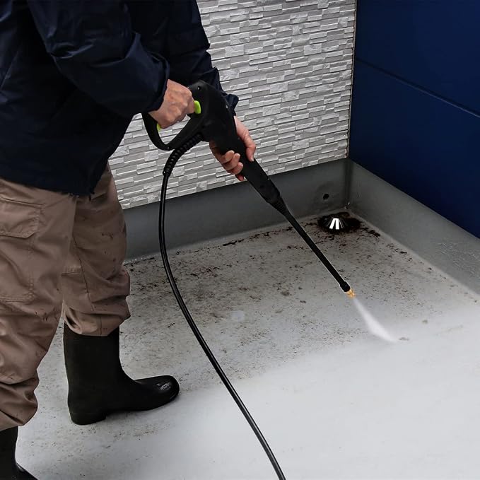Pressure Washer Gun with Extension Wand M22-14 & M22-15 Fitting | 5 Spray Nozzle Tips Replacement for Ryobi, Karcher, Powerstroke, Greenworks, and More Electric Power Washer