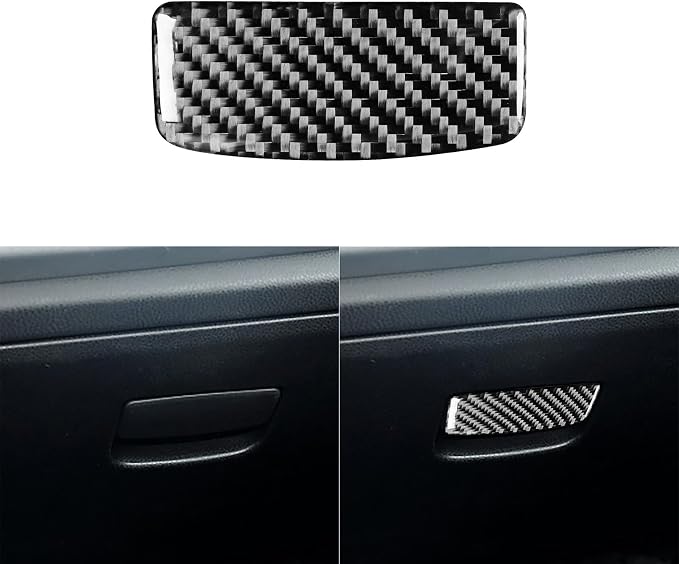 Real Carbon Fiber Trim for Subaru Accessories | for Scion FR-S/Toyota 86 2016 2017 2018 2019 2020 Passenger Side Glove Box Switch Handle Interior Thick Overlay Decal