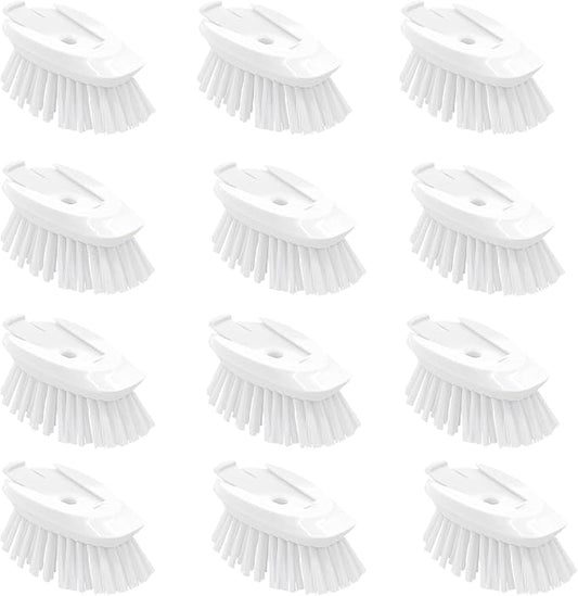 Dish Brush Refills, 12 Pack Dish Brush Replacement Head, Brush Dispenser Refill Fits Soap Dispensing Handle