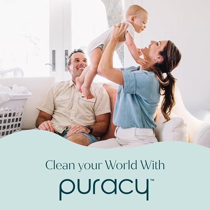 Puracy All Purpose Cleaner Concentrate – Plant-Powered Multi-Surface Cleaner - Surface Cleaner Solution As Seen on TikTok (Green Tea + Lime, 16 fl oz, 1 Pack)