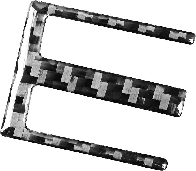 Real Carbon Fiber Trim for Subaru Accessories | for Scion FR-S/Toyota 86 2016 2017 2018 2019 2020 Central Console Air Outlet Vent Control Interior Thick Overlay Decal