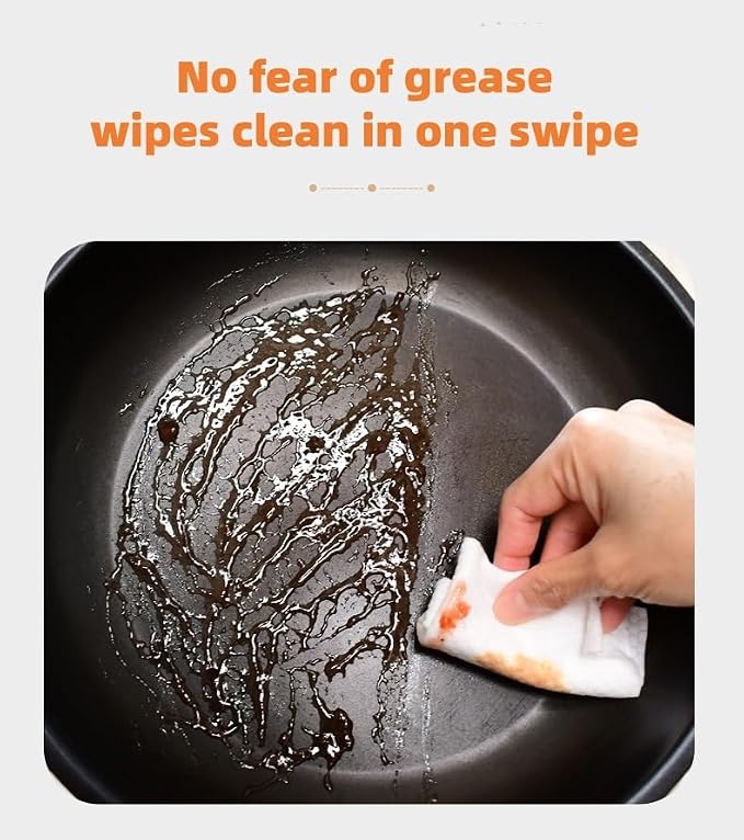 CleaningWipes for Microwaves and Cooktops, Easily Removes Food and Grime Buildup, Great for Home and Kitchen Use - 160 Count,Professional Grade Heavy-Duty Cleaning，Convenient Stove Cleaner