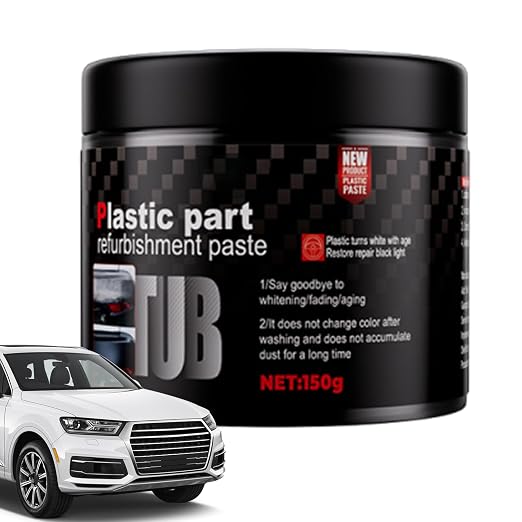 Trim Restorer - Dashboard Restorer | Cars Wax Paste | Car Interior Scratch Remover | Automotive Leather Seat Polish Cream | Long Lasting Car Detailing Polishing Paste for Vehicle Truck Interior Care