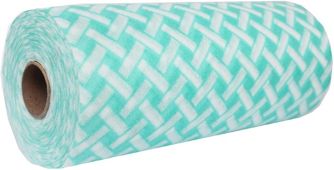 JEBBLAS Disposable Cleaning Wipes - Thick, Quick-Dry Dish Towels and Cloths, 90 Count/Green