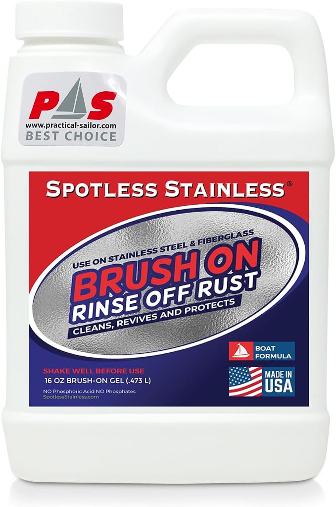 Marine Rust Remover and Protectant - 16 Ounce (Pint)