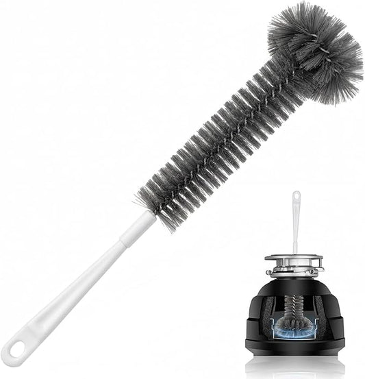 14.6-Inch Long Handle Garbage Disposal Cleaning Brush – Flexible Durable Brush for Deep Cleaning Sink Grinders, Safe Scrubbing Under Blades, Removes Odors and Gunk, Perfect for Kitchen Maintenance