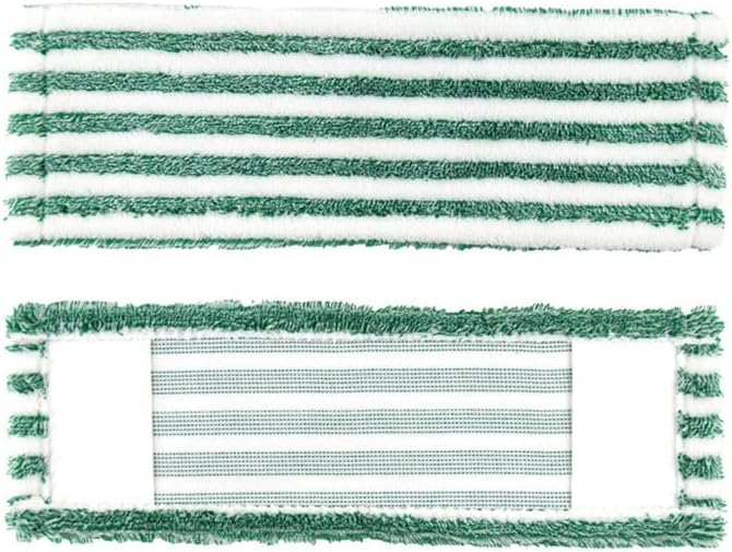 Libman Wet & Dry Microfiber Mop Refills - 2 Pack Reusable Washable Microfiber Cloth Mop Head Pads for Wet and Dry Use
