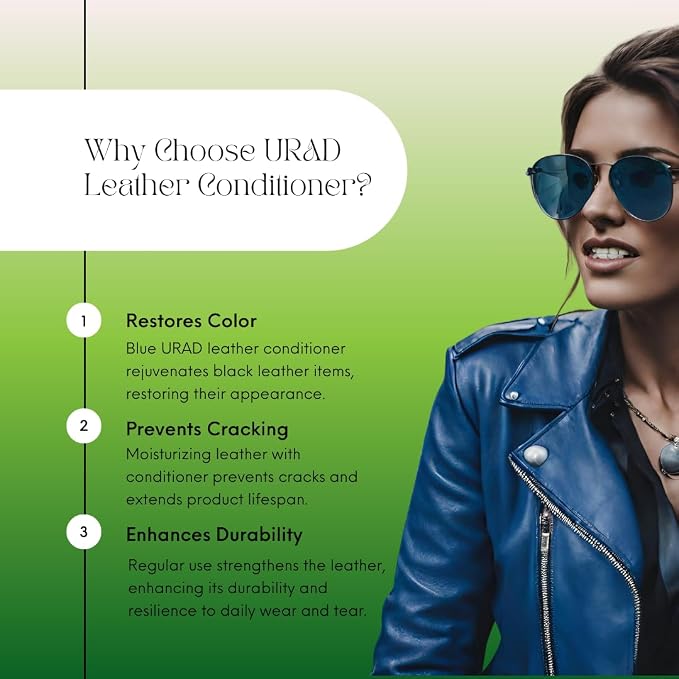 Leather Conditioner 50ml Blue – Compact, Color-Enhancing Leather Care for Shoes, Bags, Jackets, and More!