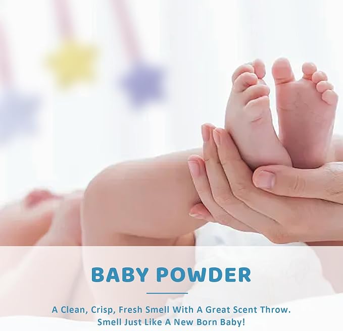 SCENTORINI Scented Sachets for Drawer and Closet, Baby Powder Scent 14 Pack | Long-Lasting Sachets Bags Gift Set, Closet Freshener Sachets, Wardrobe Freshener for Drawers, Closets, Handbags, Suitcases